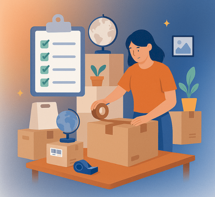 yurtdışı gönderi hazırlama